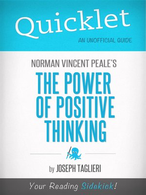 cover image of Quicklet on Norman Vincent Peale's the Power of Positive Thinking